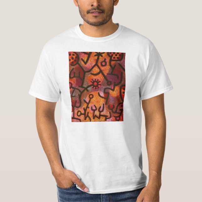 Camiseta Paul Klee Flora di Roccia T-shirt (Anverso)