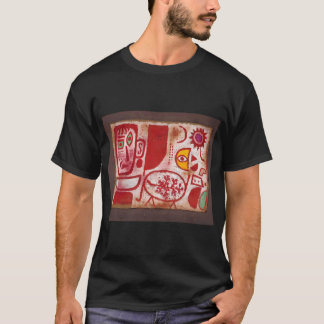 Camiseta Paul Klee Jardín seco-fresco ( Patrón abstracto Â·