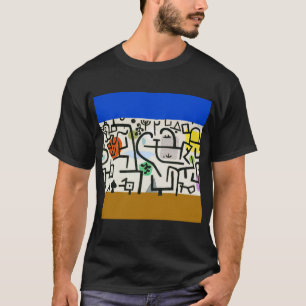 Camiseta Paul Klee Rich Harbor Expresionismo Abstracto