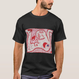 Camiseta Paul Klee Strahlung Und Rotation ( Patrón abstract