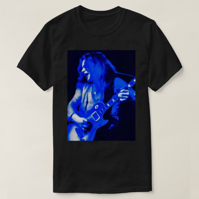 Camiseta Paul Kossoff vive en concierto en T Shirt Classic  (Diseño del anverso)