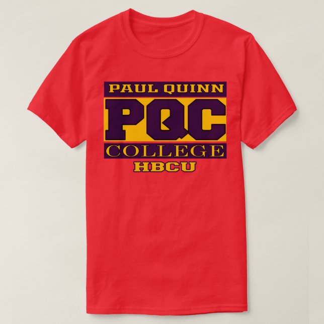 Camiseta Paul Quinn College Apparel 1 (Diseño del anverso)