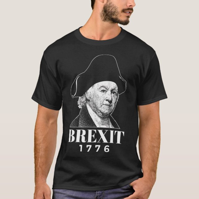Camiseta Paul Revere Brexit 1776 4 De Julio Patriota (Anverso)