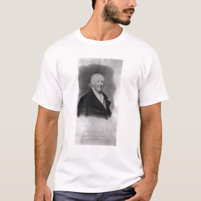 Camiseta Paul Revere, 'de Nueva Inglaterra Magazine (Anverso)