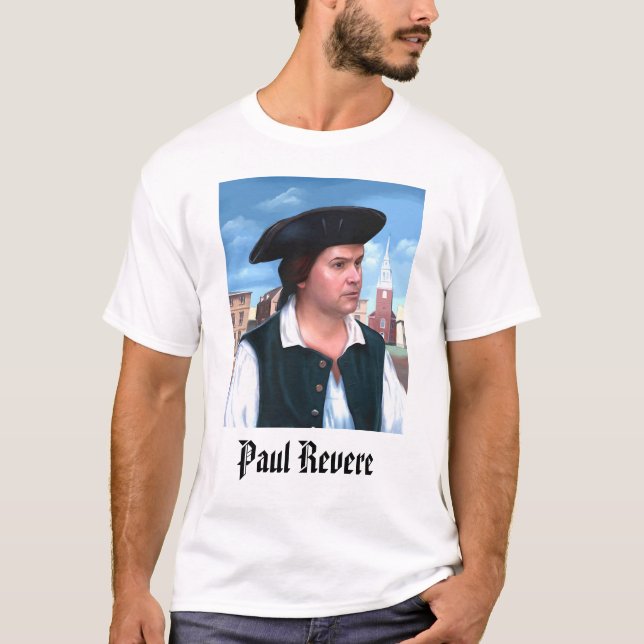 Camiseta Paul Revere, Paul Revere (Anverso)
