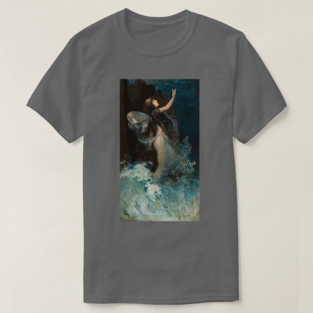 Camiseta Paul Swan Water nymph 1907 (Diseño del anverso)