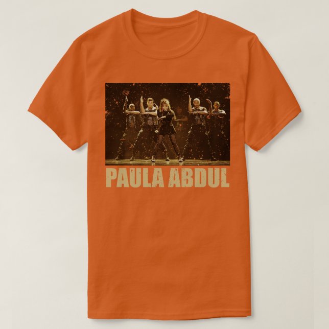 Camiseta Paula Abdul WIth The Dancer (Diseño del anverso)