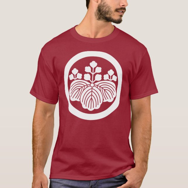 Camiseta Paulownia con 5-3 florecimiento en círculo (Anverso)