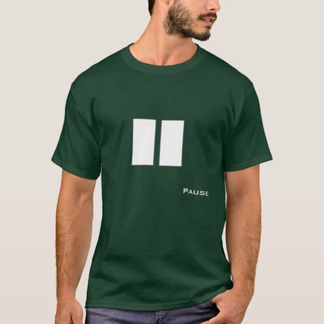 Camiseta Pausa (Anverso)