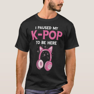 Camiseta Pausa Kpop Heart Korean Music K Pop Music K Dra