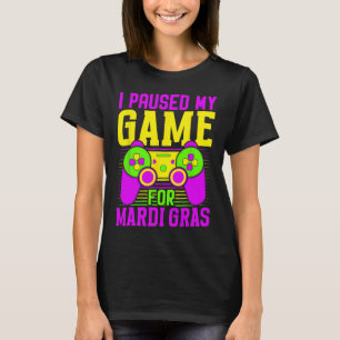 Camiseta Pausa Mi Juego Para El Carnaval De Videojuegos Mar