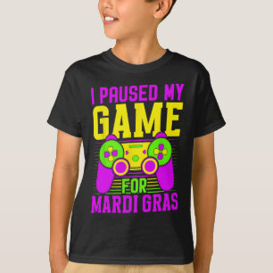 Camiseta Pausa Mi Juego Para El Carnaval De Videojuegos Mar