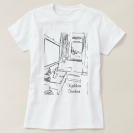 Camiseta Pausa rommet med teksten kjøkken kroken