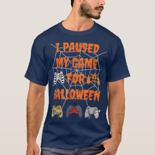 Camiseta Pausar mi juego para el coste del controlador de j
