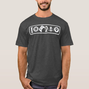 Camiseta Pausé mi juego para estar aquí Iconos Hombres geni