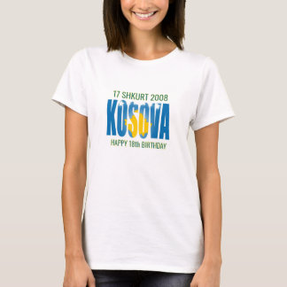 Camiseta Pavarsia e Kosoves ditlindja e 18
