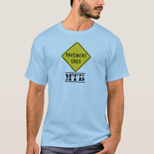 Camiseta Pavement termina con el ciclismo de montaña