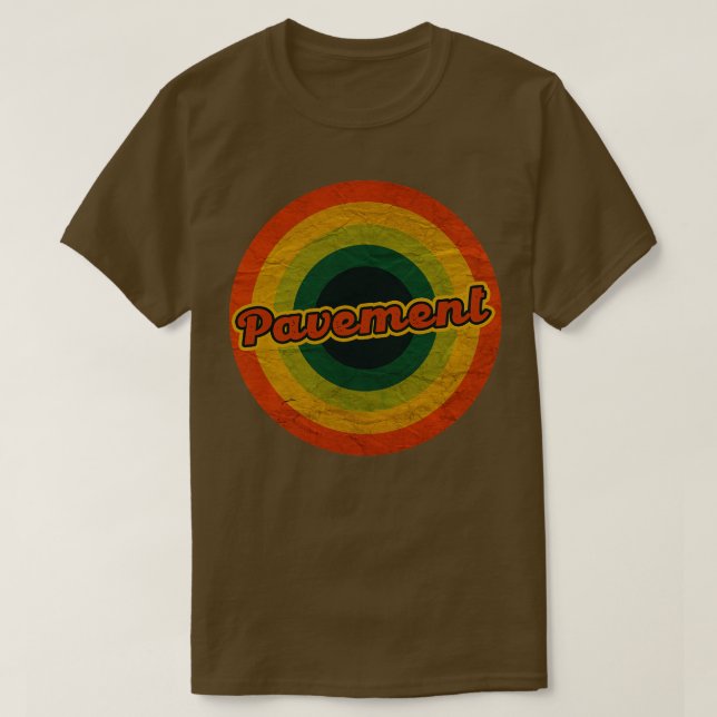 Camiseta pavimento (Diseño del anverso)