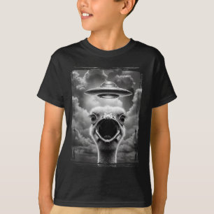 Camiseta Pavo Alien Funny Ufo Selfie Meme de Acción de Grac