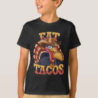 Pavo de Acción de Gracias Come Tacos Mexicano Div