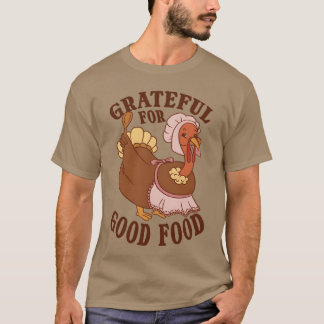 Camiseta Pavo de Acción de Gracias Diseño divertido para am