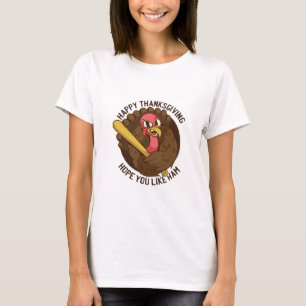 Camiseta Pavo de Acción de Gracias, Frase divertida del Día