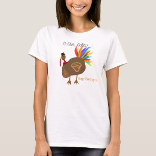 Camiseta Pavo de Acción de Gracias Glu Glu Glu
