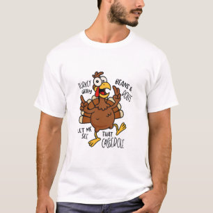Camiseta Pavo de Acción de Gracias Loco Divertido