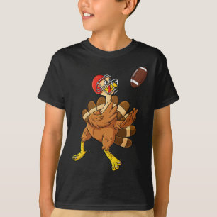 Camiseta Pavo de Acción de Gracias Receptor Abierto Fútbol