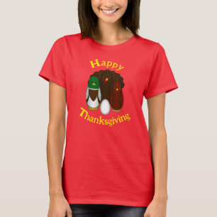 Camiseta Pavo de Acción de Gracias relleno -