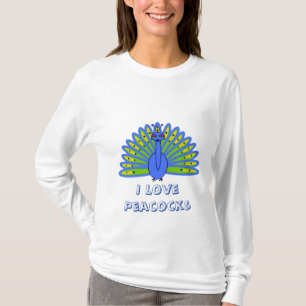 Camiseta Pavo de campo corto en azul y verde