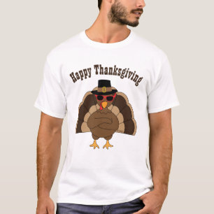 Camiseta Pavo divertido Día de Acción de Gracias texto pers