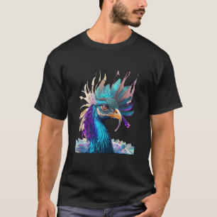 Camiseta Pavo Divertido – Sabor y Plumas Coloridas con Humo
