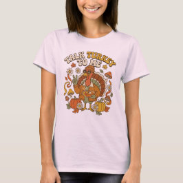 Camiseta Pavo genial de otoño descanso de café