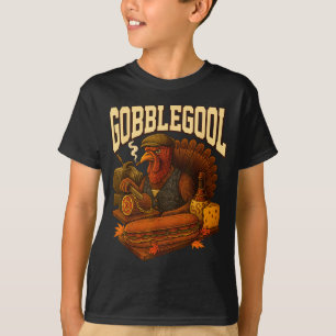 Camiseta Pavo Gobbol Gobble Gool Día de Acción de Gracias R