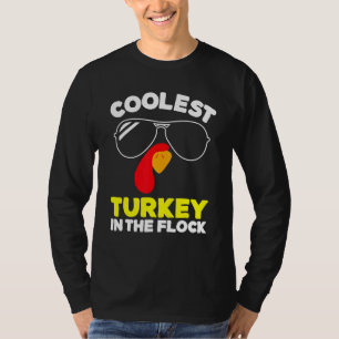 Camiseta Pavo Más Genial En La Bandada Niño De Toddler Día
