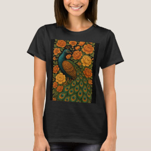 Camiseta Pavo real
