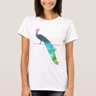 Camiseta Pavo real