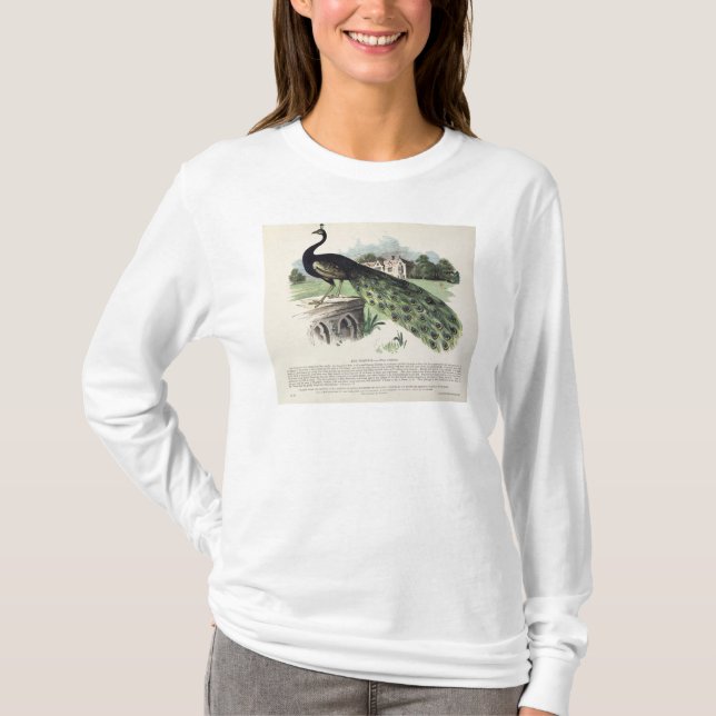 Camiseta Pavo real (Anverso)