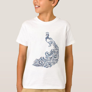 Camiseta pavo real