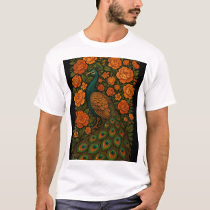 Camiseta Pavo real
