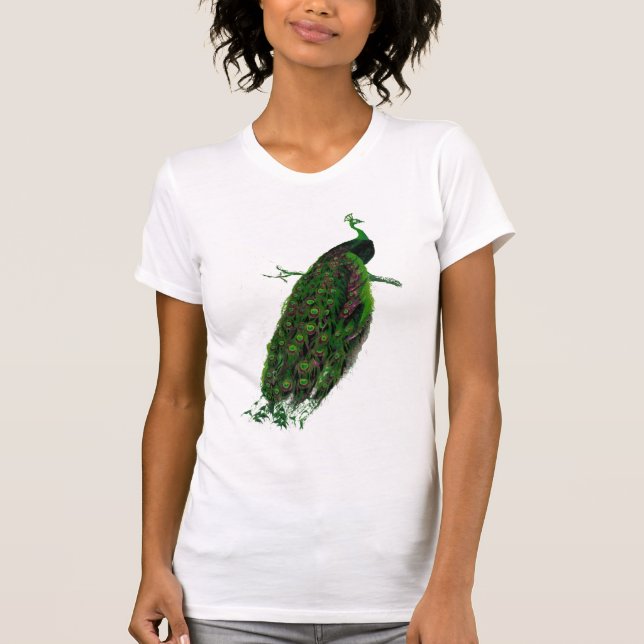 Camiseta Pavo real (Anverso)