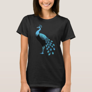 Camiseta Pavo Real Azul