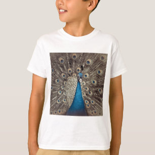 Camiseta Pavo Real Azul Antiguo