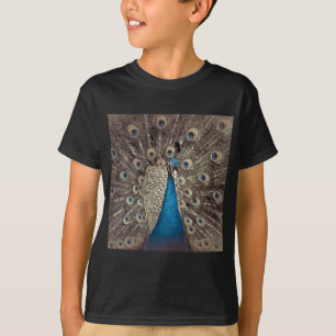 Camiseta Pavo Real Azul Antiguo