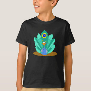 Camiseta Pavo real de Pili