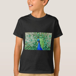 Camiseta Pavo real verde