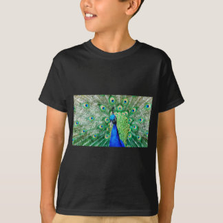 Camiseta Pavo real verde