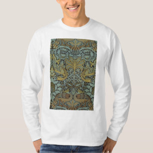 Camiseta Pavo real y dragón (por William Morris)