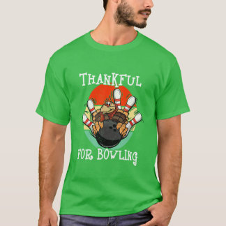 Camiseta Pavo vintage agradecido por la temporada de bolos